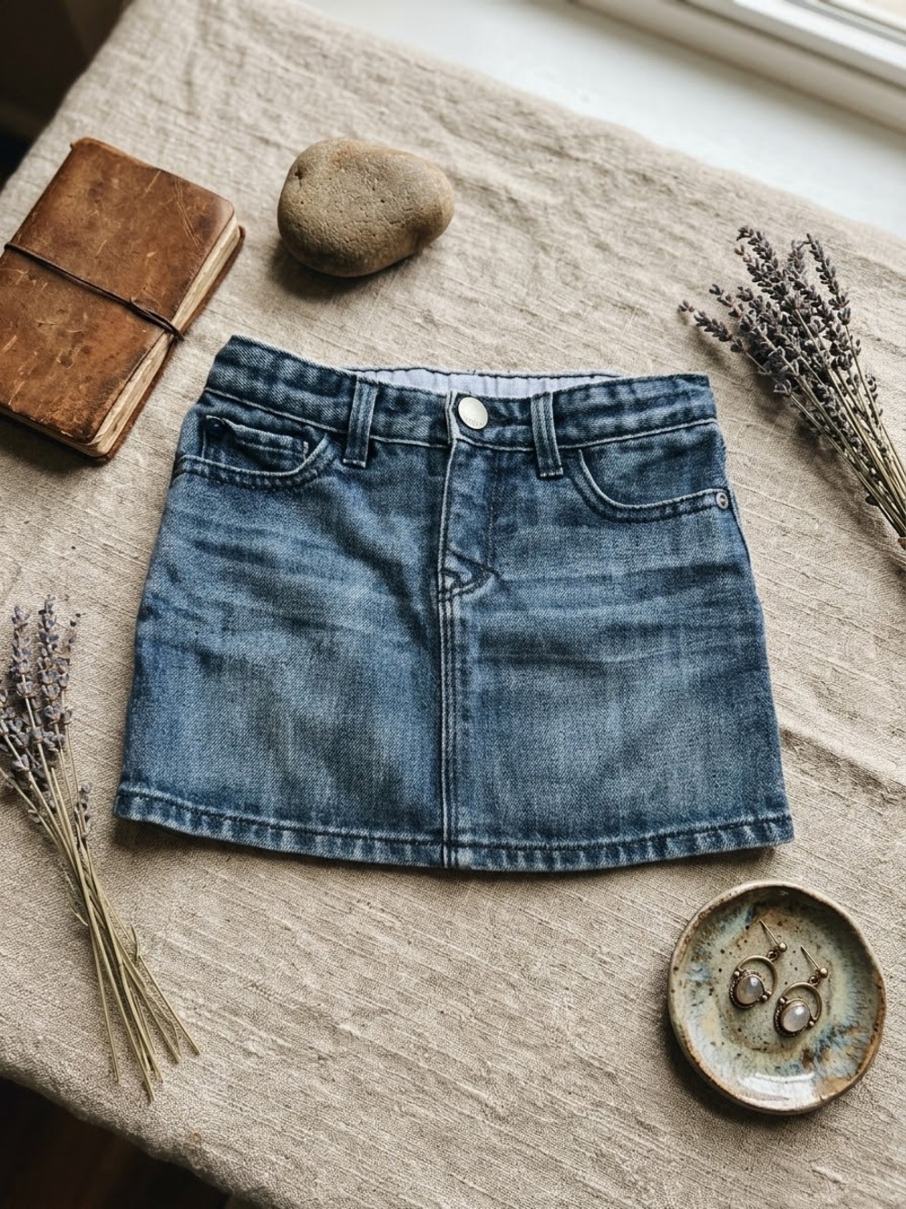 Gap Denim Mini Skirt - Blue